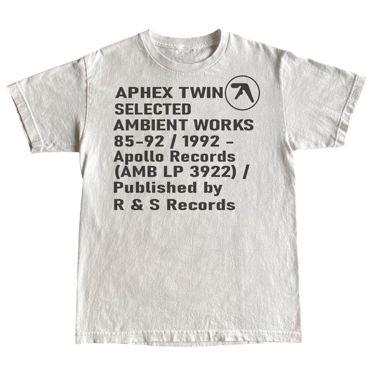 Aphex Twin Ambient Works tee