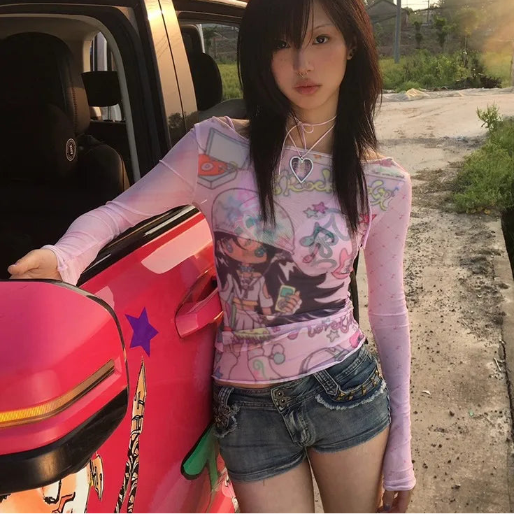 "Pink Rock" top