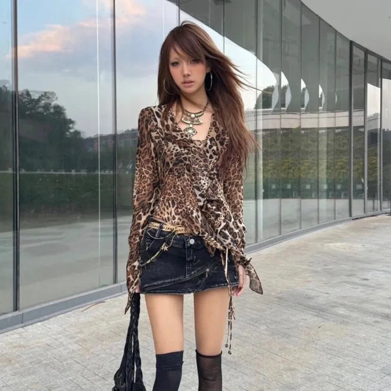 "Cheetah" top