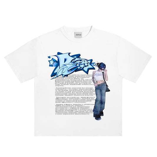 "Blue swag" tee