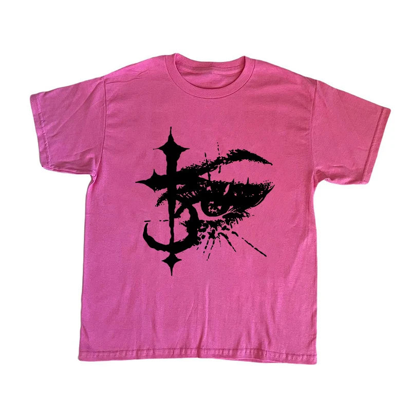 "Gaze" graphic tee